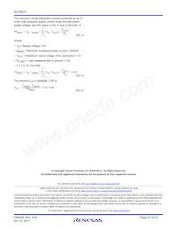 ISL59534IKEZ Datasheet Page 21