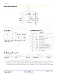 ISL76120ARTZ-TR5303 Datasheet Page 2