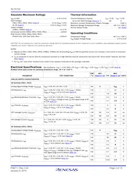 ISL76120ARTZ-TR5303 Datasheet Page 3