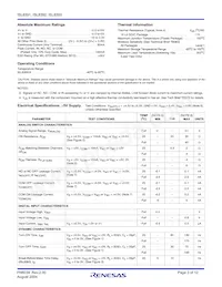 ISL8393IBZ-T Datasheet Page 3