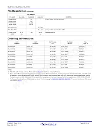 ISL84053IVZ Datasheet Page 3