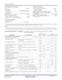 ISL84517IBZ-T Datasheet Page 3