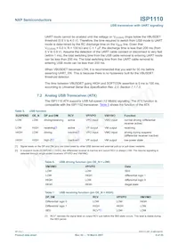 ISP1110VHTS數據表 頁面 10