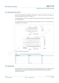 ISP1110VHTS Datasheet Page 19