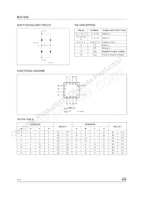 M22100B1 Datasheet Page 2