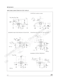 M74HC4016RM13TR Datasheet Page 6