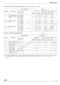 M74HC4053RM13TR Datasheet Page 5