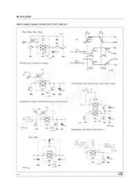 M74HC4066TTR Datasheet Page 6
