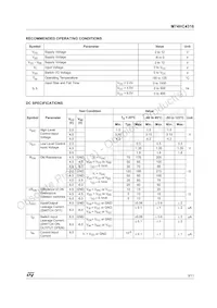 M74HC4316RM13TR Datenblatt Seite 3