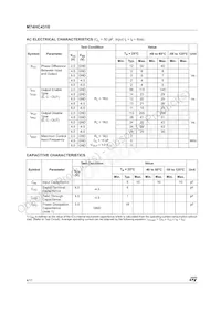 M74HC4316RM13TR Datenblatt Seite 4