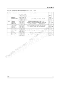 M74HC4316RM13TR Datenblatt Seite 5