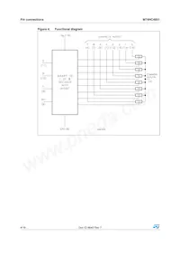 M74HC4851TTR Datasheet Page 4