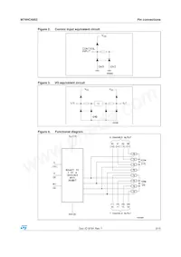 M74HC4852RM13TR Datasheet Page 3