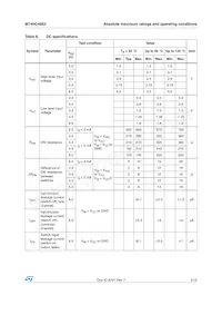 M74HC4852RM13TR數據表 頁面 5