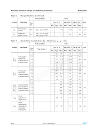 M74HC4852RM13TR Datasheet Page 6