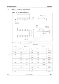 M74HC4852RM13TR Datasheet Page 12