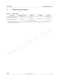 M74HC4852RM13TR Datasheet Page 13