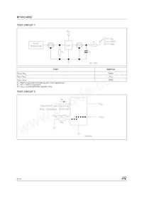 M74HC4852TTR Datasheet Page 6