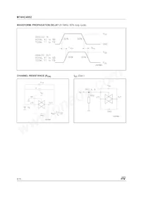 M74HC4852TTR Datasheet Page 8