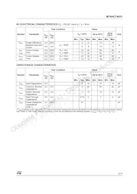 M74HCT4051RM13TR Datasheet Page 5