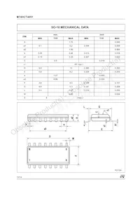 M74HCT4051RM13TR Datasheet Page 10