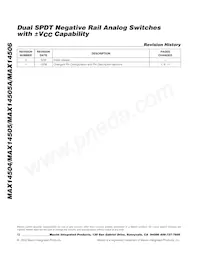 MAX14505EWC+T Datasheet Pagina 12