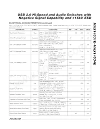 MAX14532EEWC+T Datenblatt Seite 3