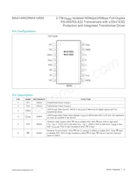 MAX14855GWE+ Datasheet Pagina 14