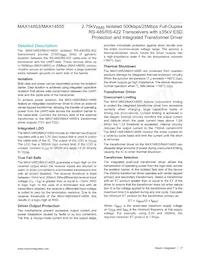 MAX14855GWE+ Datasheet Page 17