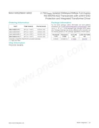 MAX14855GWE+ Datasheet Pagina 22