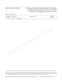 MAX14855GWE+ Datasheet Page 23