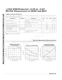 MAX3231AEEWV+T Datasheet Page 4