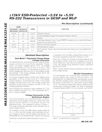 MAX3231AEEWV+T Datasheet Page 6