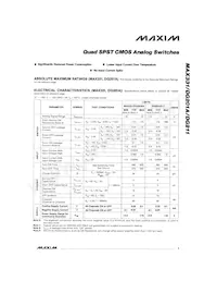 MAX332CPE+ Datasheet Page 5