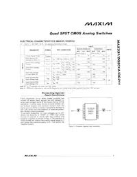 MAX332CPE+ Datasheet Page 7