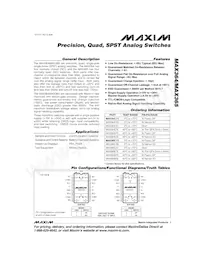 MAX365EPE+數據表 封面