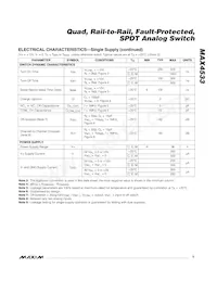 MAX4533EAP-T Datasheet Page 5