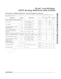 MAX4538ESE+T Datasheet Page 3