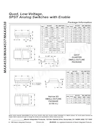 MAX4538ESE+T Datasheet Page 12