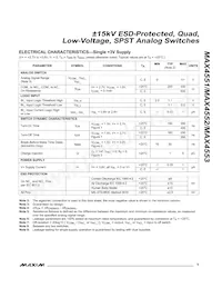 MAX4553ESE+T Datasheet Page 5