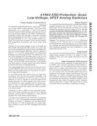 MAX4553ESE+T Datasheet Page 9