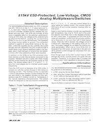 MAX4559CPE+ Datasheet Pagina 9