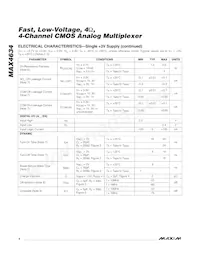 MAX4634EUB+TG002 Datasheet Page 4