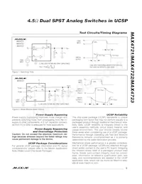 MAX4720ELT+T Datasheet Page 9