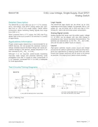 MAX4736ETC+T Datasheet Page 7