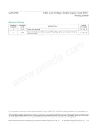 MAX4736ETC+T Datasheet Page 10