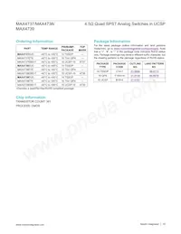 MAX4739EUD+ Datasheet Page 15