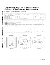 MAX4746HELB+T Datasheet Page 4