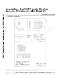 MAX4746HELB+T Datasheet Page 12