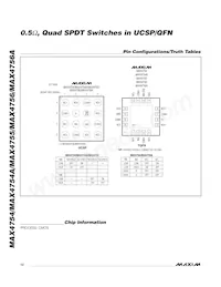 MAX4754AEBE+T Datasheet Page 12